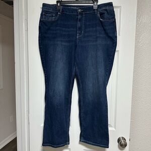 Maurice’s M Jeans High Rise Curvy 22 W Short